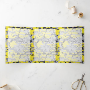 Carte Trois Volets Camouflage Jaune et Geay, Militaire, Armée