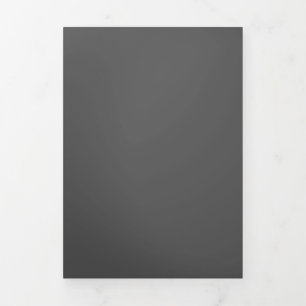 Carte Trois Volets Créez Votre Propre Conception Personnalisée gris f