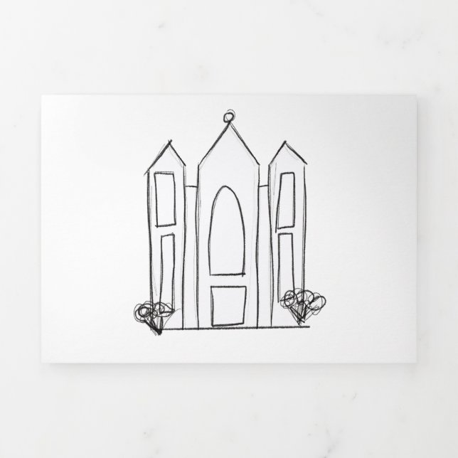 Carte Trois Volets LDS Salt Lake City (Page de couverture)