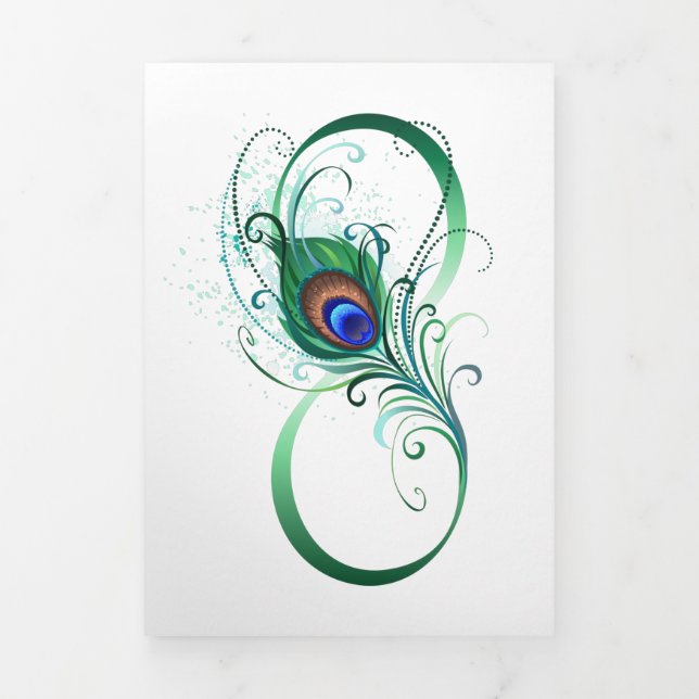 Carte Trois Volets Symbole de l'Infinity (Page de couverture)