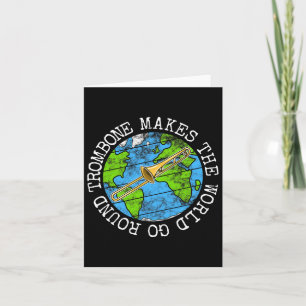 Carte Trombone fait tourner le monde 