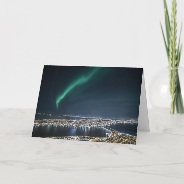 Carte Tromso Northern Lights (Devant)