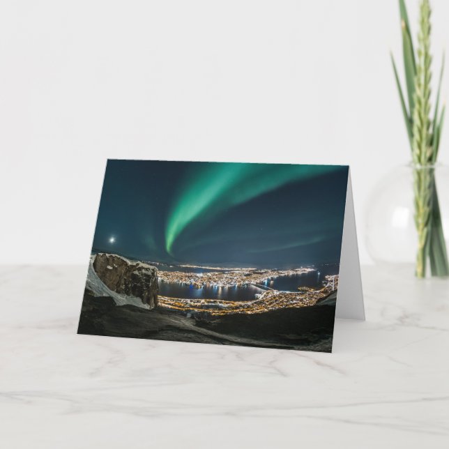 Carte Tromso Northern Lights (Devant)