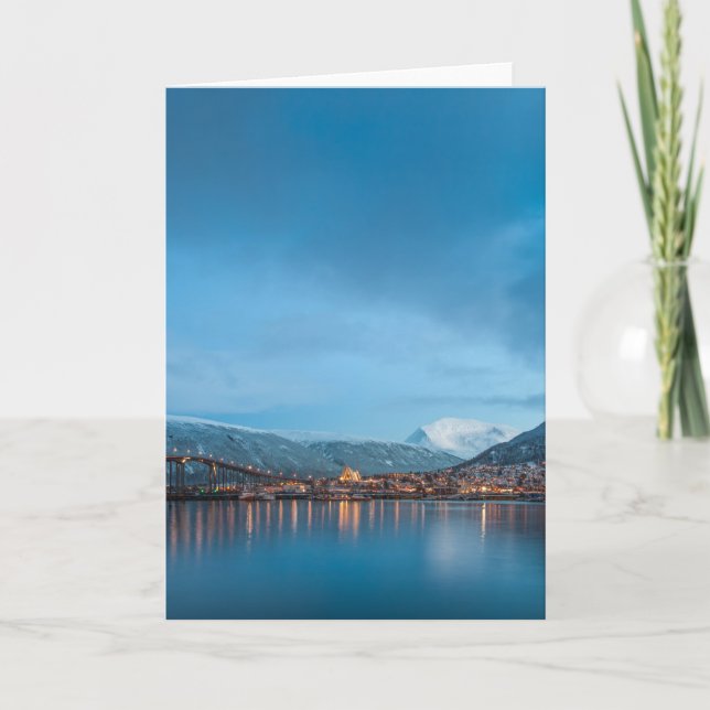 Carte Tromso Norvège (Devant)
