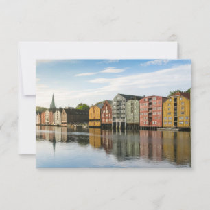 Carte Trondheim Norvège