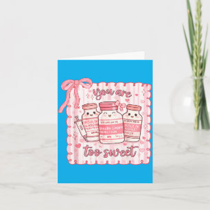 Carte Trop Mignonne Infirmière Drôle Saint-Valentin Insu