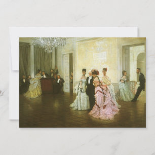 Carte Trop Tôt de James Tissot, Art victorien antique