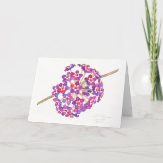 Carte tropicale de miel