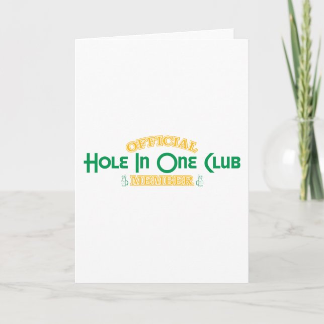 Carte Trou Officiel Dans Un Membre Du Club (Devant)