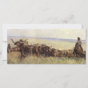 Carte Troupeau de sentiers au Wyoming par WHD Koerner