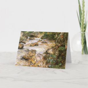 Carte Trout Stream in the Tyrol par John Singer Sargent