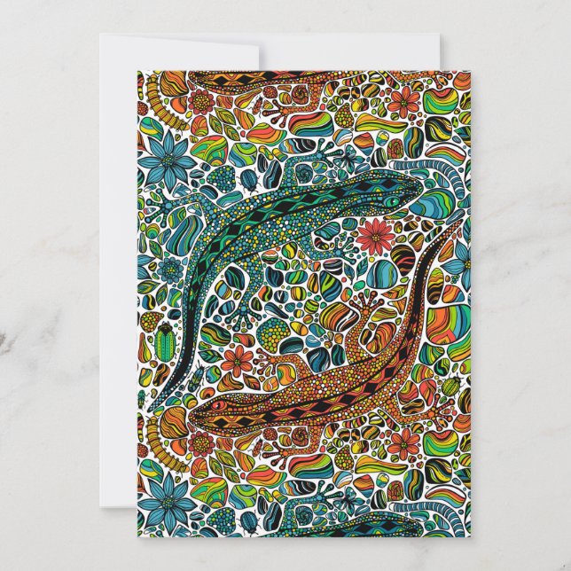 Carte Trouvez les geckos (Devant)