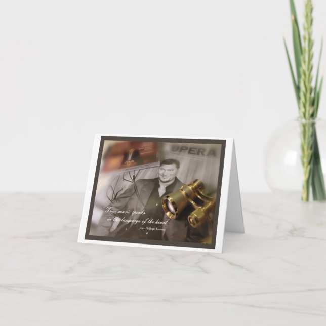 Carte True Music Note (Devant)