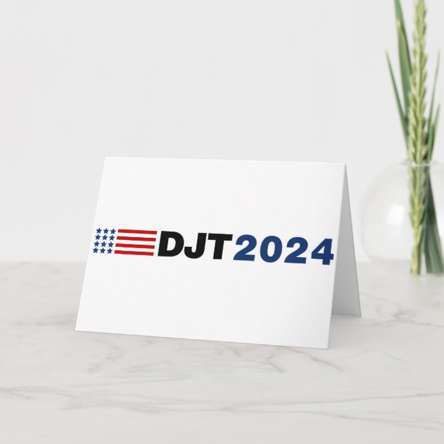 Carte Trump 2024 DJT (Devant)