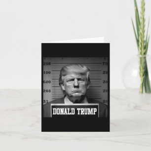 Carte Trump 2024 Mugshot Trump Mug Shot Président