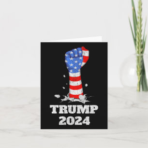 Carte Trump - 2024 - Se Retient Avec Trump 2024