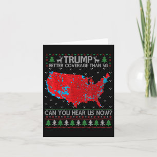 Carte Trump a une meilleure couverture que 5 g de sueur