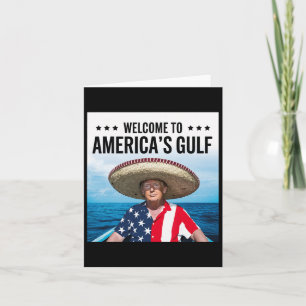 Carte Trump Amérique du Golfe Mexique président Trump So