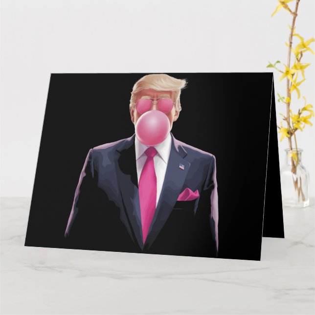 Carte Trump bulle spéculative (Fleur jaune)