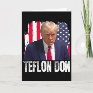 Carte Trump Don Teflon républicain Donald Trump Non Coup
