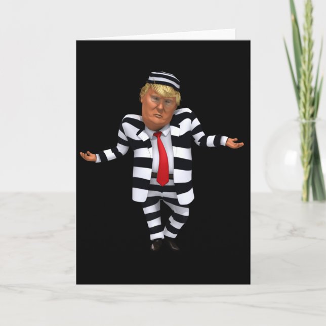 Carte Trump en prison (Devant)