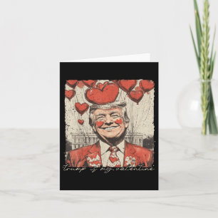 Carte Trump Est Mon Valentin Drôle Valentin Hommes Femme