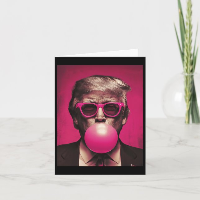 Carte Trump et la bulle spéculative (Devant)