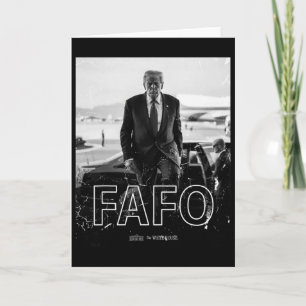 Carte Trump Fafo Drôle Fafo Trump Président Trump