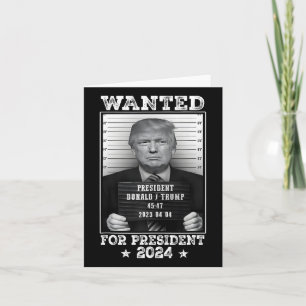 Carte Trump Mug Tiré Recherché Aux États-Unis Président 