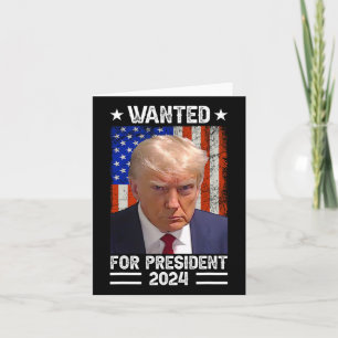 Carte Trump Mug Tiré Recherché Aux États-Unis Président