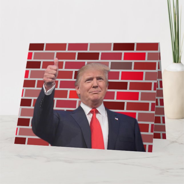 Carte Trump Noël (Devant)