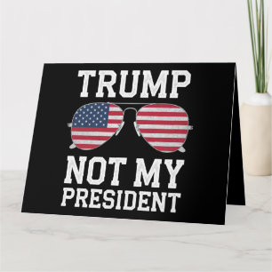 Carte Trump Pas Mon Président Anti Trump