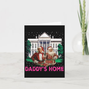 Carte Trump Pink 2024 Take America Ck Daddy's Home Chris