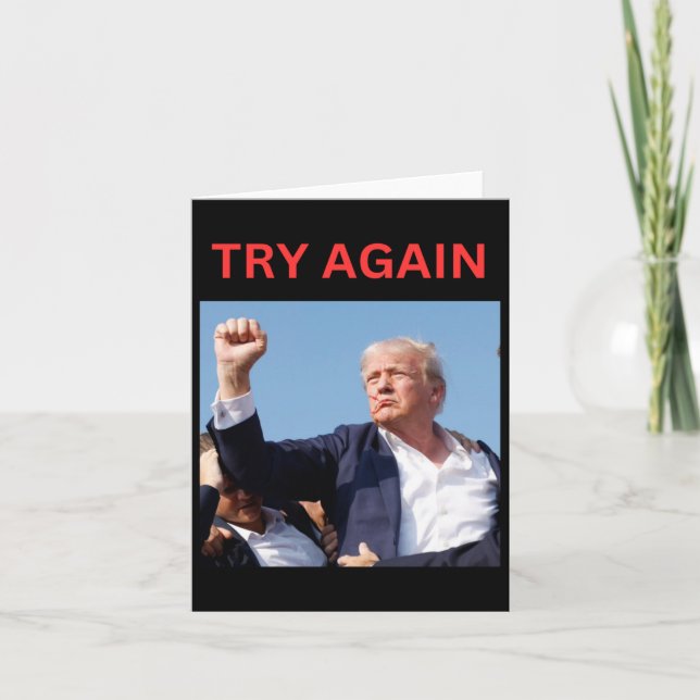 Carte Trump réessaie (Devant)