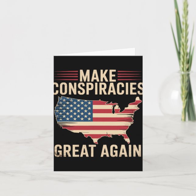 Carte Trump rend les conspirations superbes 5 (Devant)