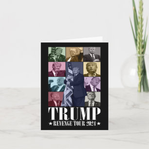 Carte Trump The Revenge Tour 2024 drôle