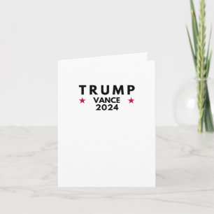 Carte Trump Vance 2024