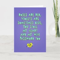 Tu as volé mon coeur et mon mot de passe wifi auss