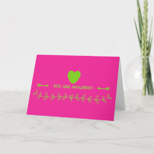 Carte Tu Es Extraordinaire !