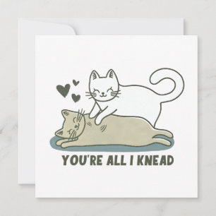 Carte Tu es tout ce que j'aime Chat Saint-Valentin