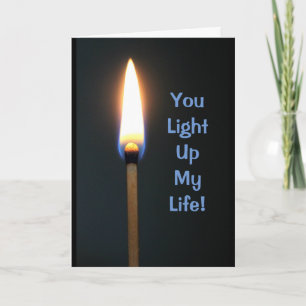 Carte Tu illumines Ma Vie - Joyeux Jour Le Plus Doux