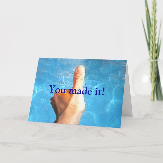 Carte Tu l'as fait (Devant)