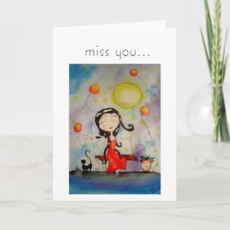 Carte tu me manques...