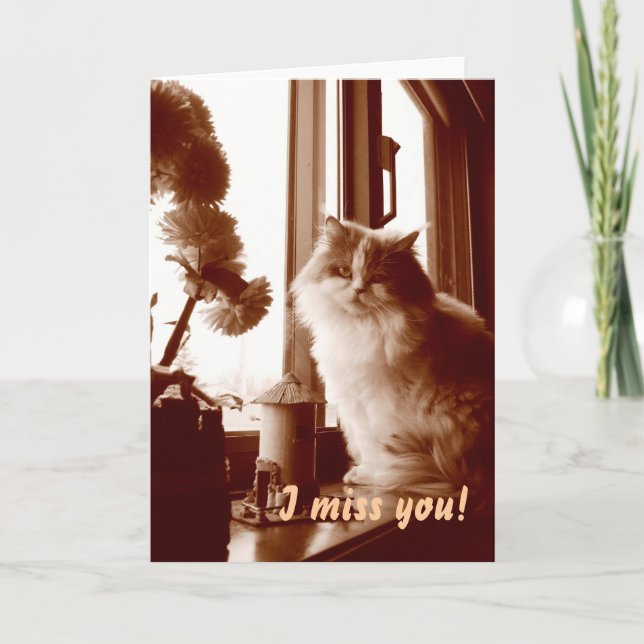 Carte Tu me manques ! (Devant)