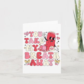 Carte Tu M'Embrasses Inhaler Rt Nurse Happy Val
