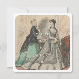 Carte Tu n'es pas moche