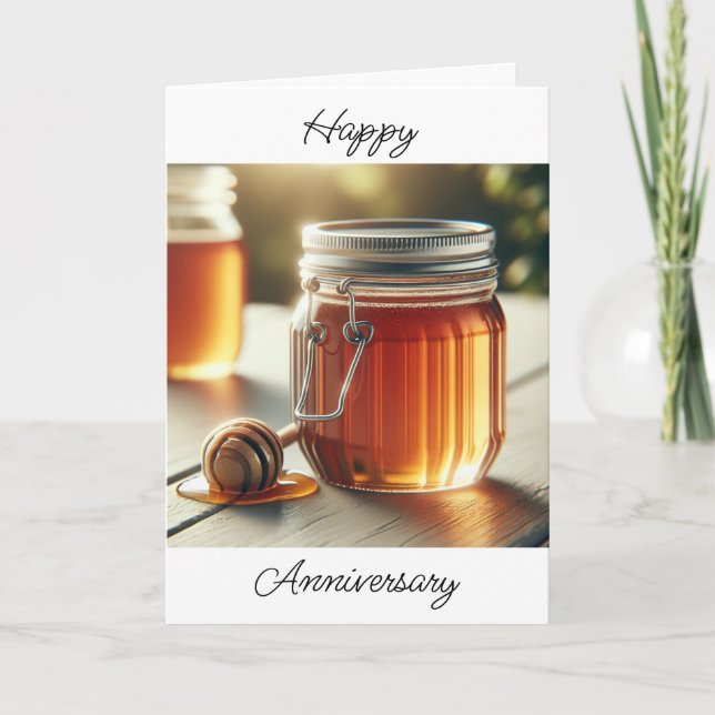 Carte Tu Seras Toujours Mon Anniversaire De Miel (Devant)