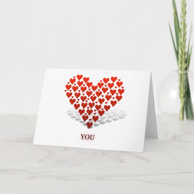 Carte Tu tiens la clé de mon coeur (Devant)