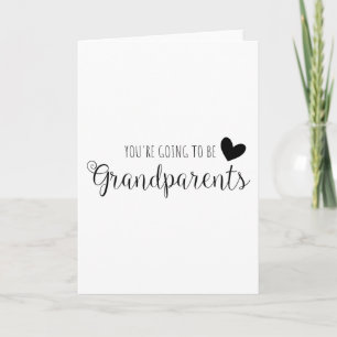 Carte Tu vas devenir grand-parents
