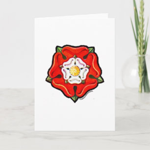 Carte Tudor simple s'est levé
